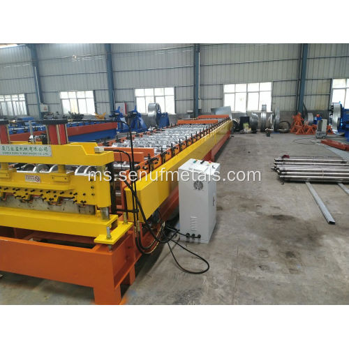 Mesin Pembentuk Gulung Dek Logam Lantai 845mm